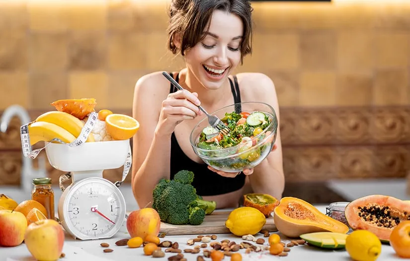 Whole grains and root vegetables